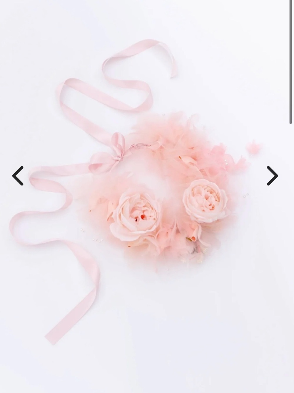Pink Floral Headband